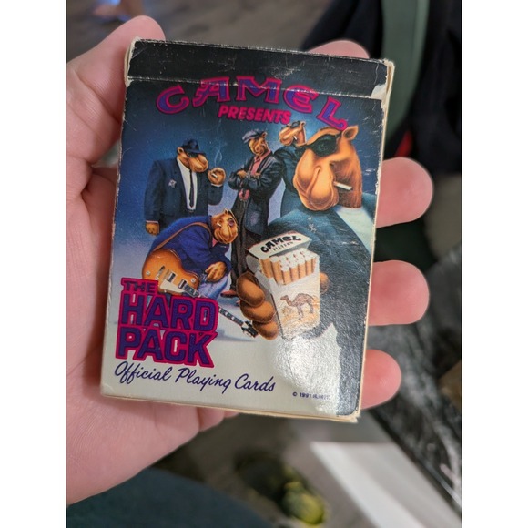 Other - Vintage Camel Presents The‎ Hard Pack Official Playing Cards 1991